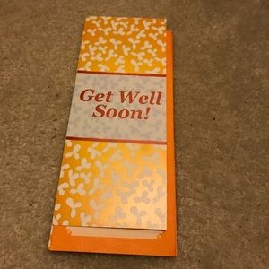 Get well soon cards.